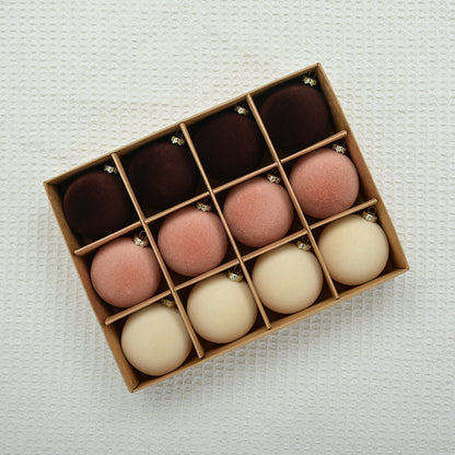 Pure color implants Christmas ball Christmas tree ornaments