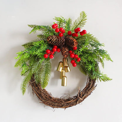 Bohemian Bell Wreath for Door Hanging