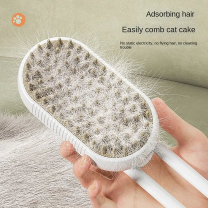 Pet Electric Steam Spray Massage Brush🌟3 in 1