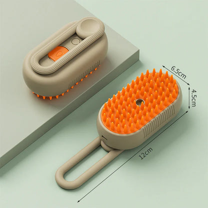 Pet Electric Steam Spray Massage Brush🌟3 in 1