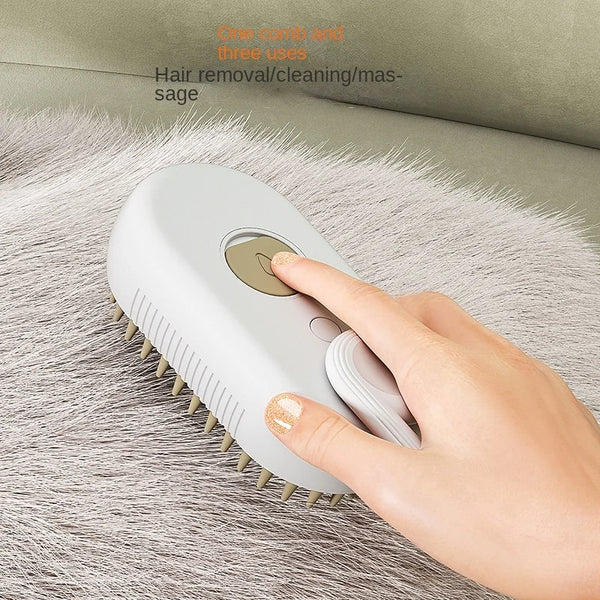 Pet Electric Steam Spray Massage Brush🌟3 in 1