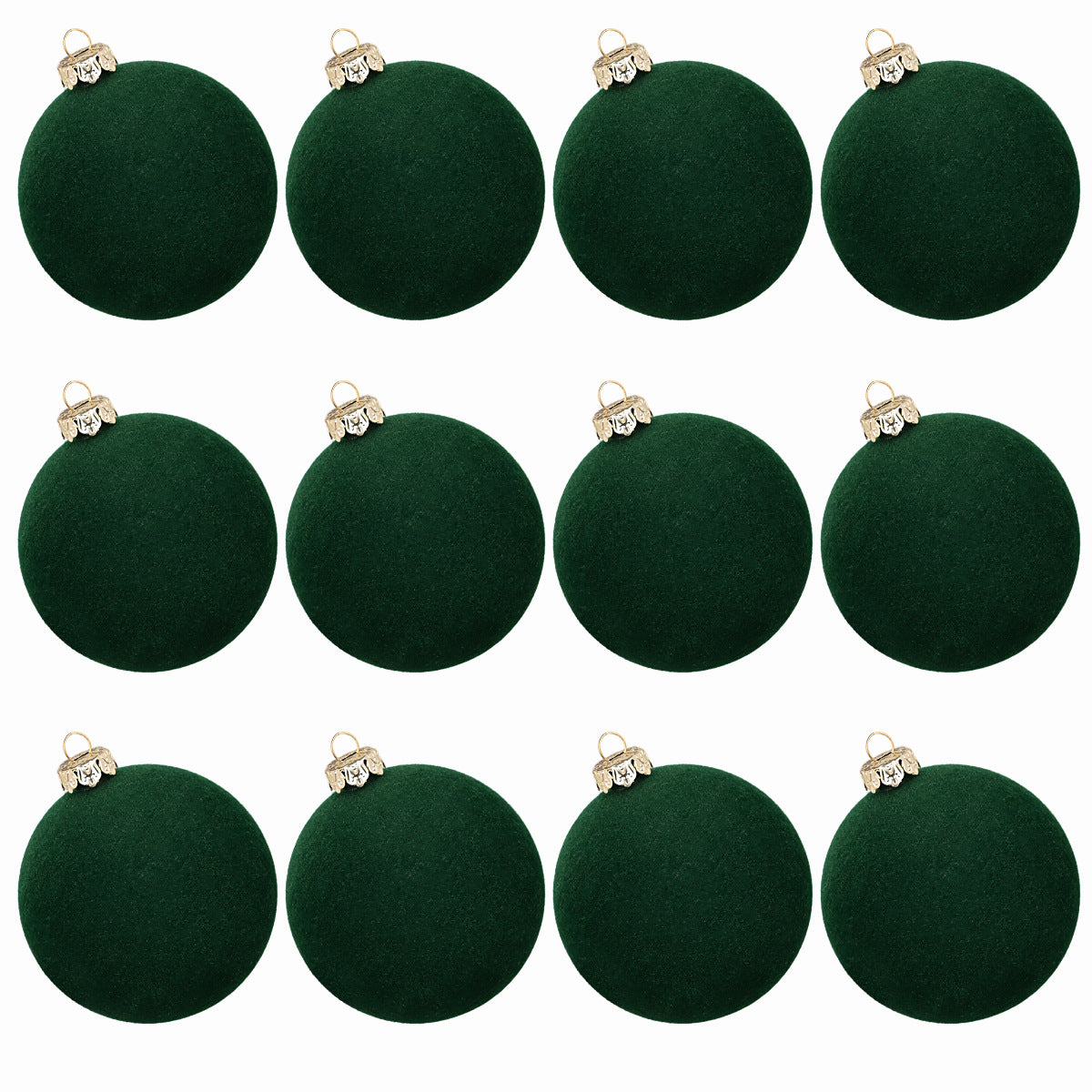 Pure color implants Christmas ball Christmas tree ornaments