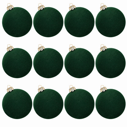 Pure color implants Christmas ball Christmas tree ornaments