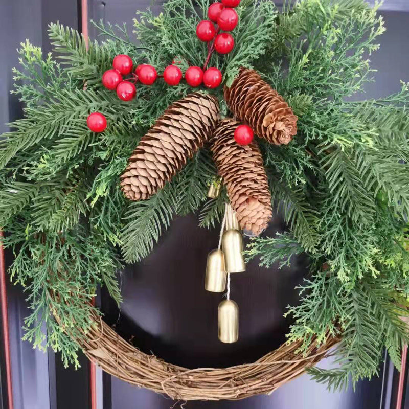 Bohemian Bell Wreath for Door Hanging
