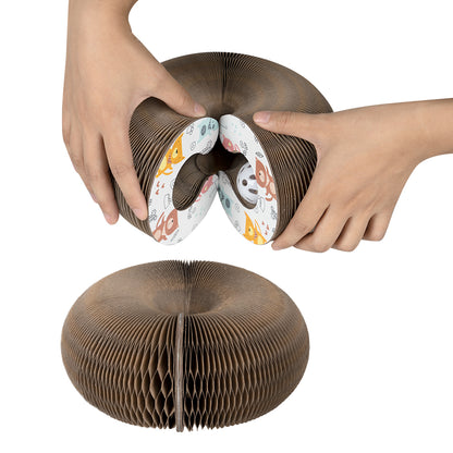 Foldable Accordion Cat Scratching Board