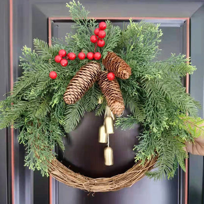Bohemian Bell Wreath for Door Hanging