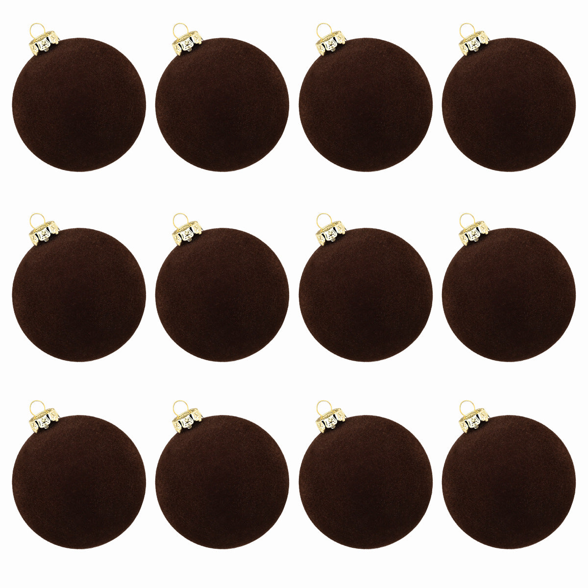 Pure color implants Christmas ball Christmas tree ornaments