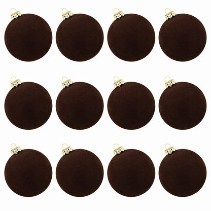 Pure color implants Christmas ball Christmas tree ornaments